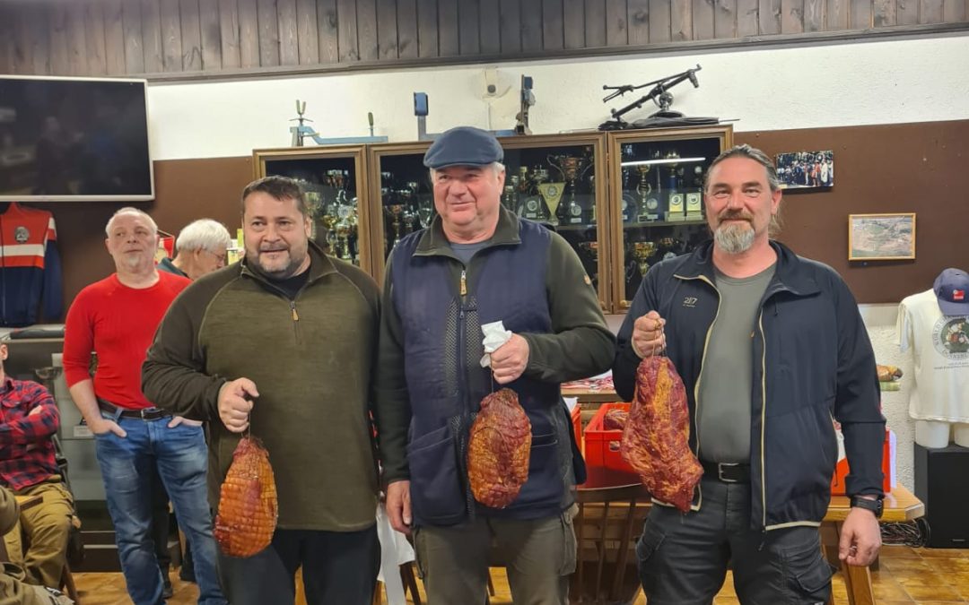 Osterschinken Schießen beim EWCS in Schrick