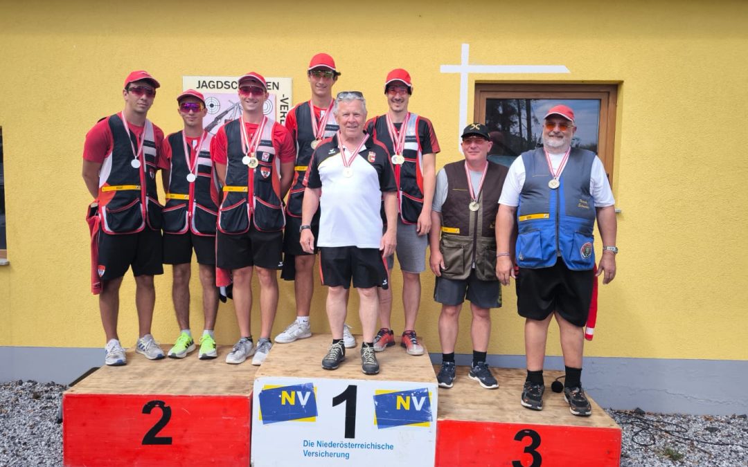 Salzburg holt den Mannschaftstitel Olympisch Skeet